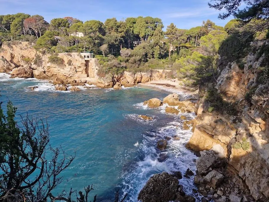 Apartment Cozy 1 Bedroom With A Seaview, Ac, Pool And Parking Antibes France